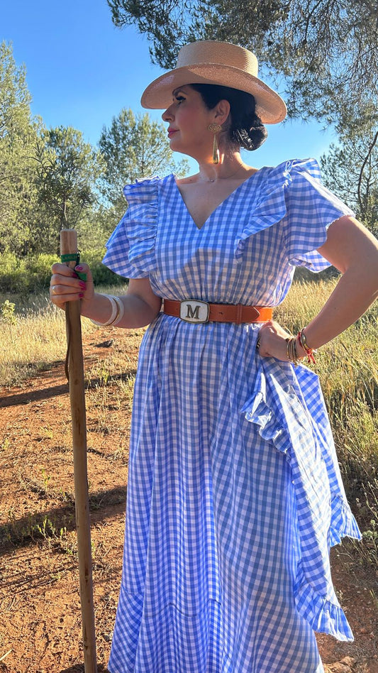 BATA CAMINO VICHY CELESTE