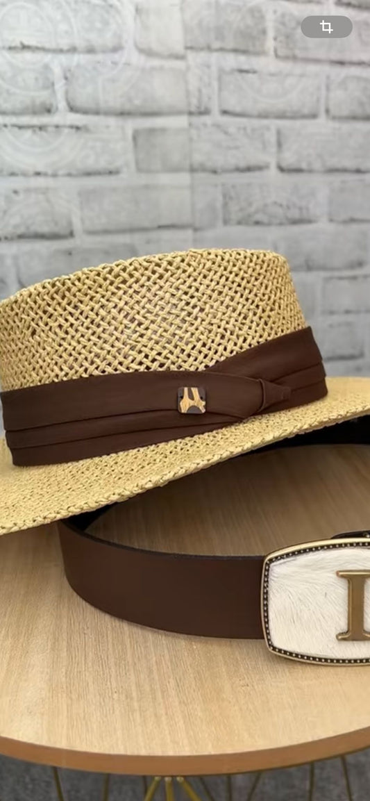 SOMBRERO MOD.MARISMA BEIGE/MARRON