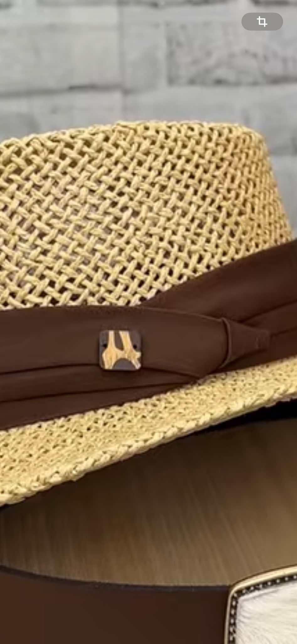 SOMBRERO MOD.MARISMA BEIGE/MARRON
