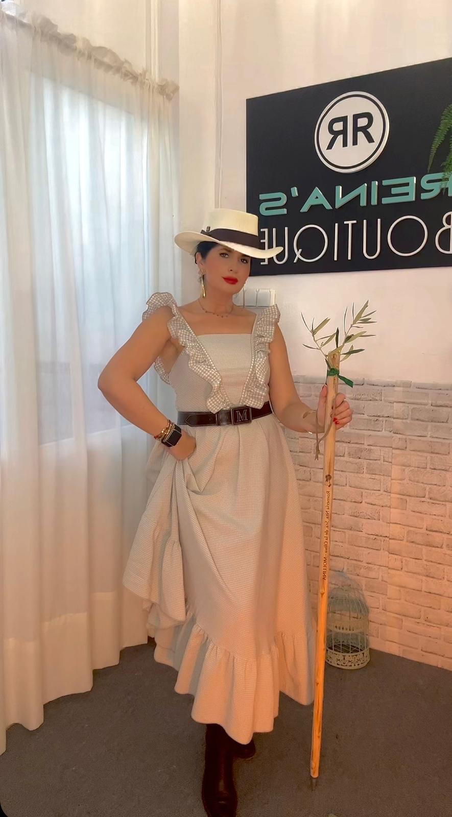 VESTIDO VICHY KAQUI