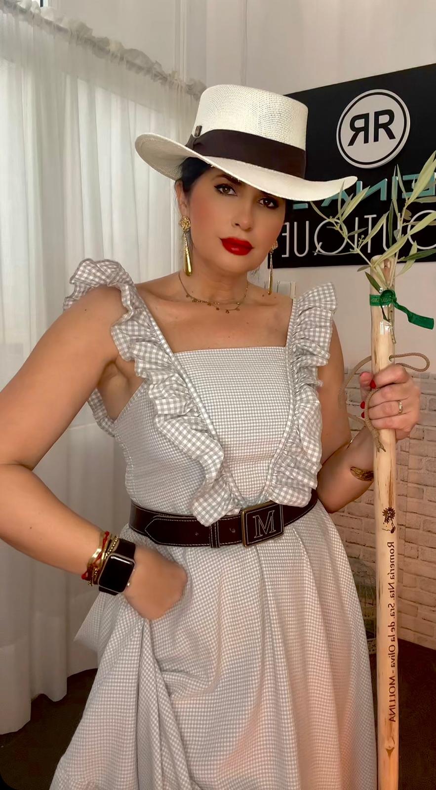 VESTIDO VICHY KAQUI