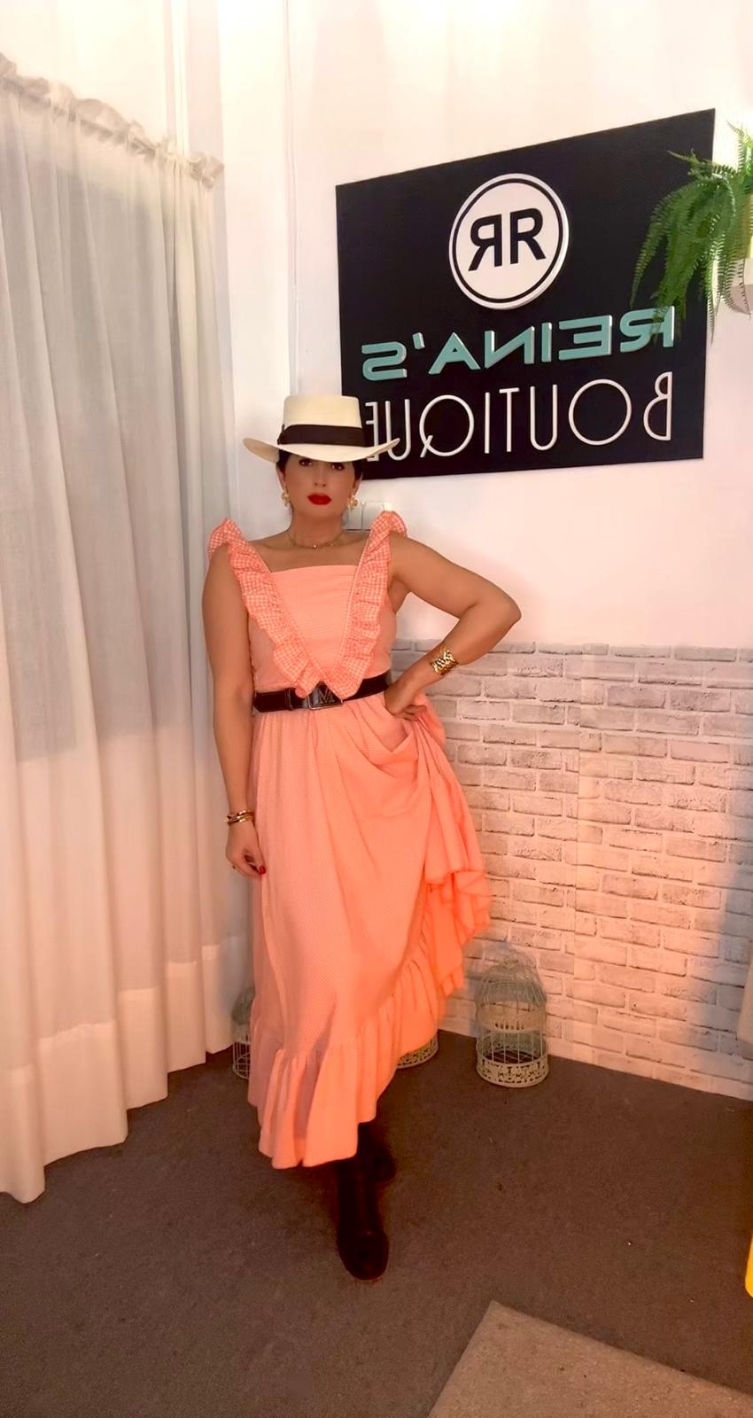 VESTIDO VICHY KAQUI