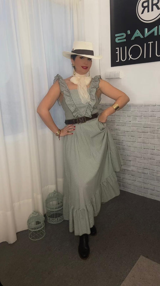 VESTIDO VICHY KAQUI